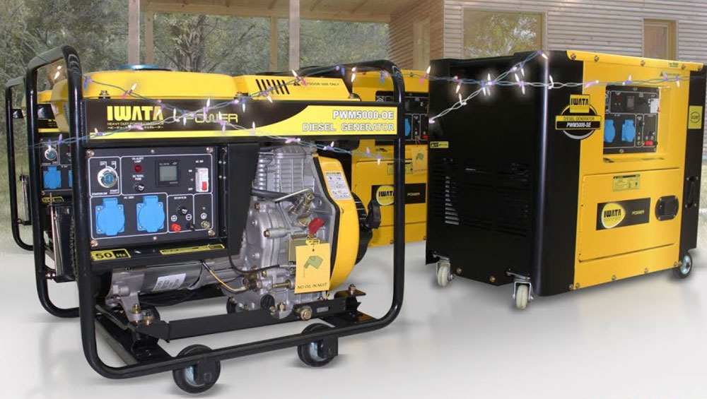 Genset Iwata Genset Serba Bisa Dan Multifungsi